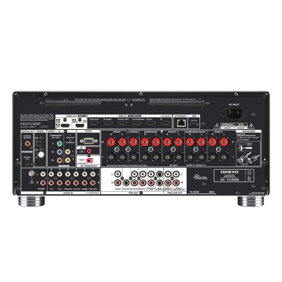 onkyo tx-rz50 9.2-kanal thx-zertifizierter av-receiver